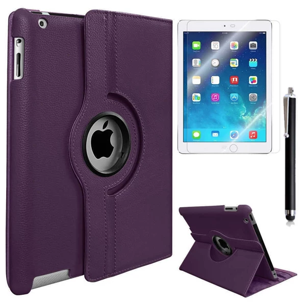 Apple iPad Mini 5 Zore Dönebilen Standlı Tablet Kılıfı - 6