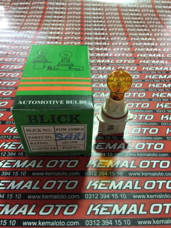 P13W Sarı Gündüz Farı