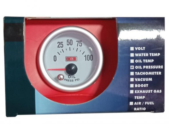 Yağ Basınç Gösterge Saati - 2