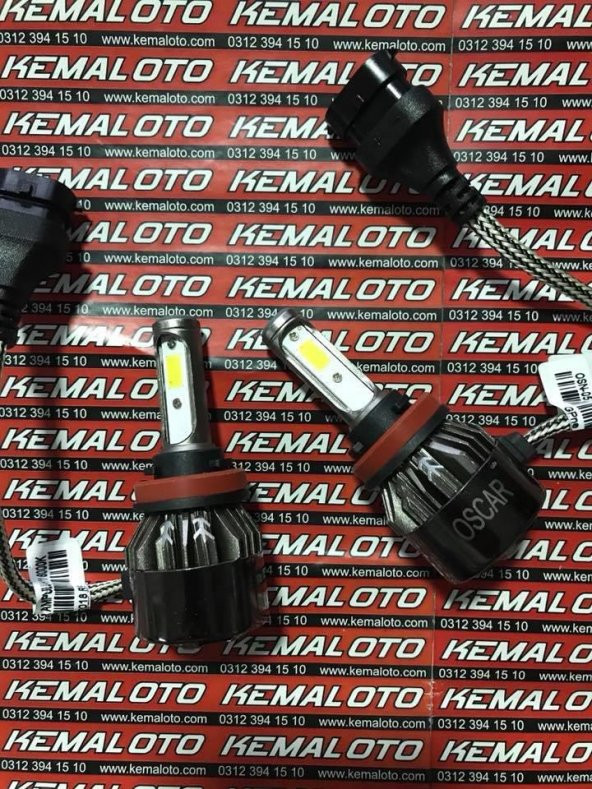 Oscar H11 Led Xenon Cob Led Şimşek Etkili Led Xenon - 2