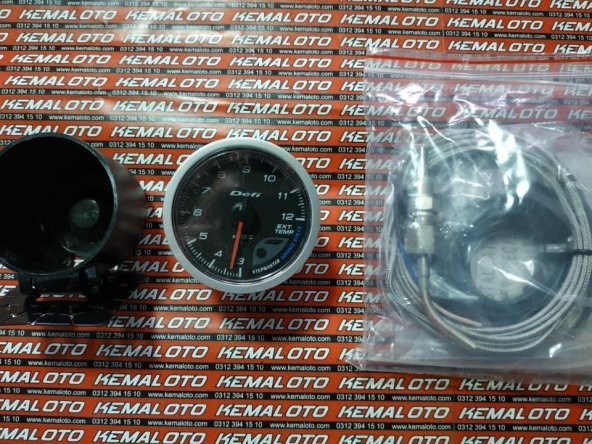 Defi Egt Ext Egsoz Sıcaklık Gösterge Saati 60 mm - 2