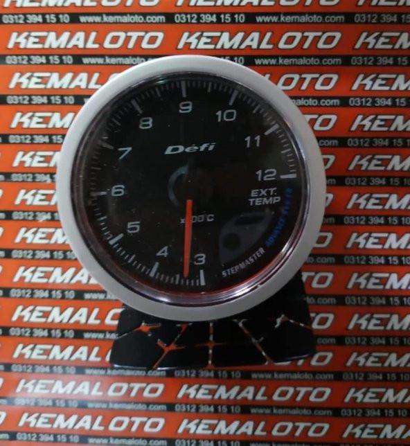 Defi Egt Ext Egsoz Sıcaklık Gösterge Saati 60 mm - 4