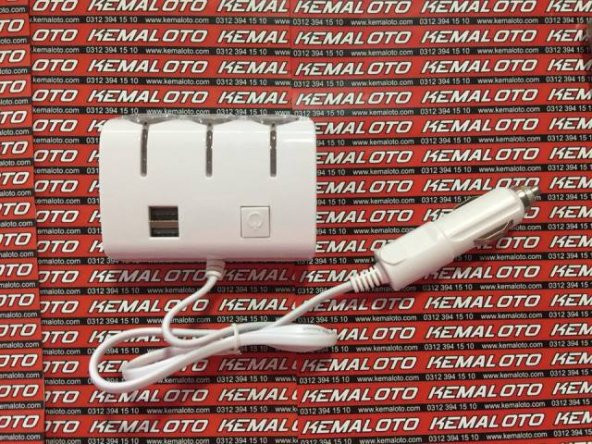 Çakmak Çoğaltıcı Usb Çoğaltıcı Çakmaklık Işıklı - 3