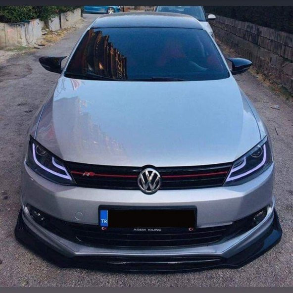 VW Jetta MK6 Batman Yarasa Ayna Kapağı 2010 2018 Piano Black - 2