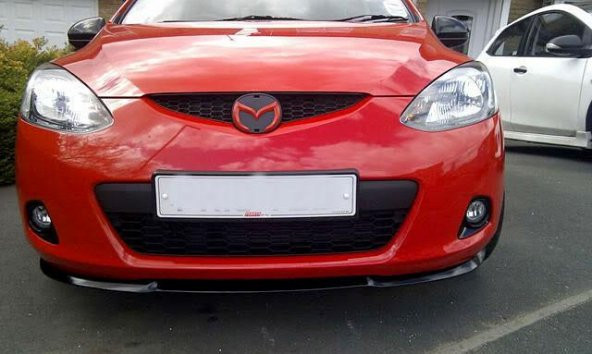 MAZDA 3 uyumlu ÇUPRA Ön Tampon Lipi Cupra Lip 3 Parça