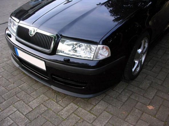 Skoda Octavia MK1 MK2 1U 1Z uyumlu ÇUPRA Ön Tampon Lipi Cupra Lip 3 Parça - 2