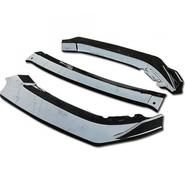 Seat Leon MK3 M Ön Tampon Lip Üç Parça 2012 - 2020 - 2