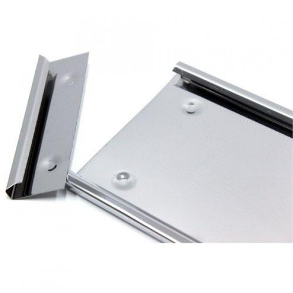 Paslanmaz Krom Plakalik  (2Adet) - 2