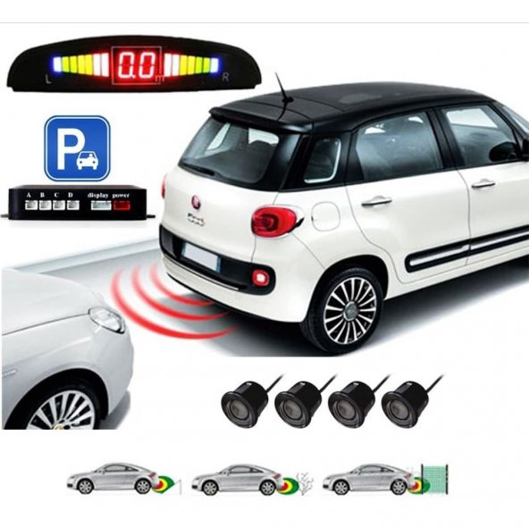 Led Ekranlı Park Sensörü Renk Seçeneği