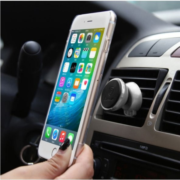 Mıknatıslı Kalorifere Takılan Araç Cep Telefon Tutucu Tutacağı - 4