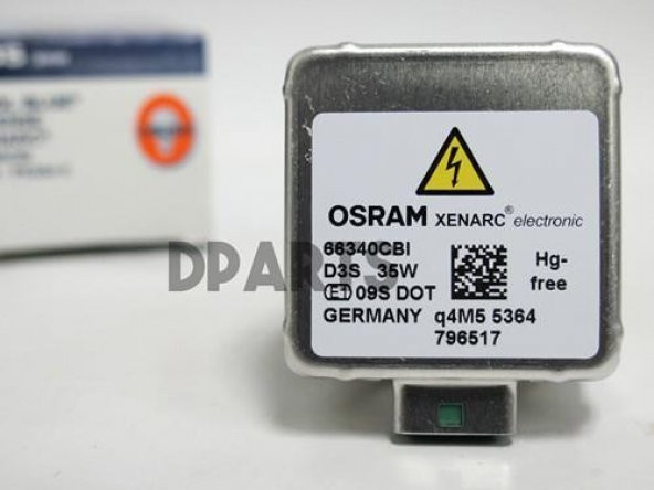 Osram D3S xenon FAR AMPULU Xenac 66340 - 2