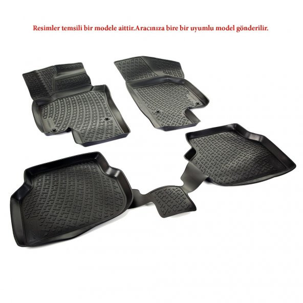Fiat Grande Punto 2006 Sonrası 3D Paspas + Bagaj Havuzu - 2