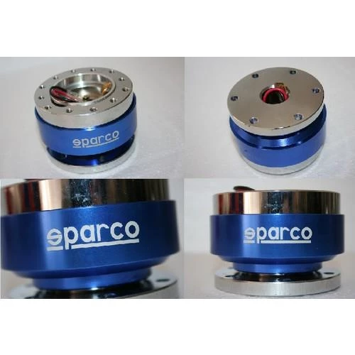 Sparco Sök Tak Direskiyon Göbeği Mavi Direksiyon Aparatı