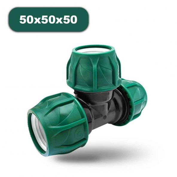 POELSAN KABLİN TE 50x50x50 KANGAL BORU EKLEME TE SULAMA BORUSU KAPLİN TE ürün görseli 1