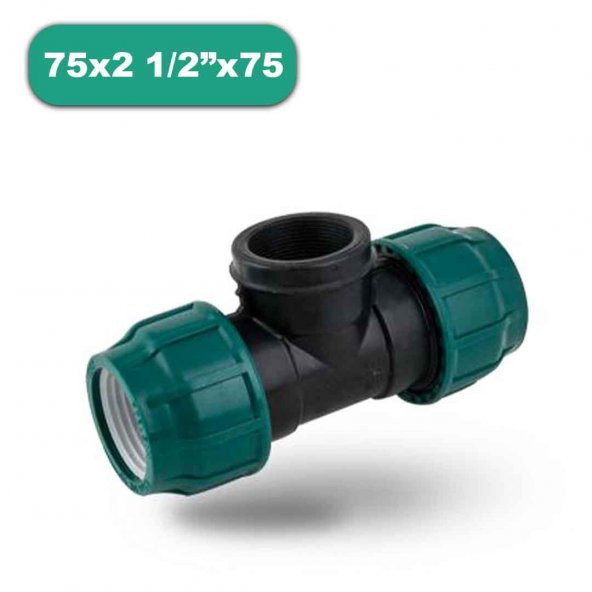 POELSAN DİŞİ KABLİN TE 75x2 1/2"x75  İÇTEN DİŞLİ KAPLİN TE KANGAL BORU EKLEME TE SULAMA BORUSU KAPLİN TE ürün görseli