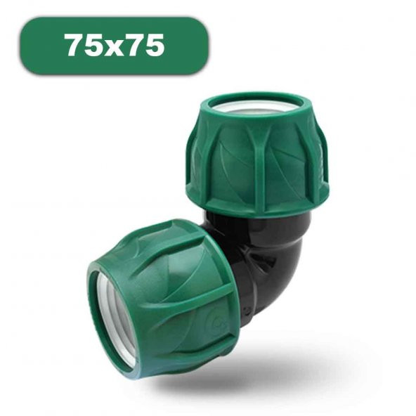 POELSAN KABLİN DİRSEK 75x75 KANGAL BORU EKLEME TE SULAMA BORUSU KAPLİN TE ürün görseli 1