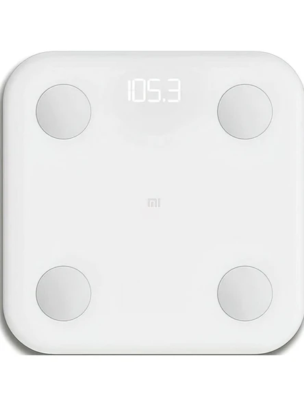 Xiaomi Mi 2 Yağ Ölçer Fonksiyonlu Akıllı Bluetooth Tartı Baskül - 3