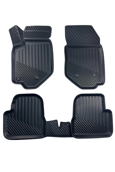 Black Gold Dacia Logan 3D Havuzlu Paspas 2012-2020 Kauçuk Rjn ürün görseli