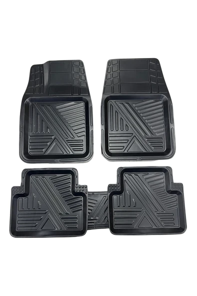 Black Gold Hyundai İ20 2014+ 3D Zebra Oto Paspas Ve Araca Özel Kauçuk Bagaj Havuzu Seti - 2