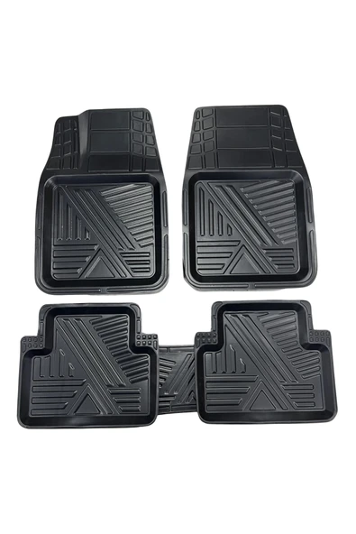 Black Gold Fiat Egea Cross 2021+ Uyumlu 3D Havuzlu Oto Paspas Fox Kauçuk - 1