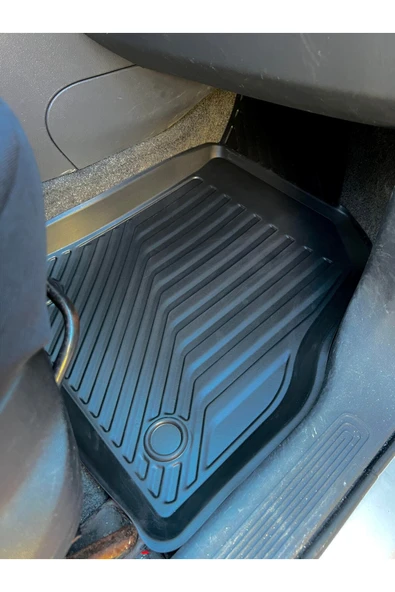 Black Gold Dacia Logan 3D Havuzlu Paspas 2012-2020 Kauçuk Rjn - Resim 5