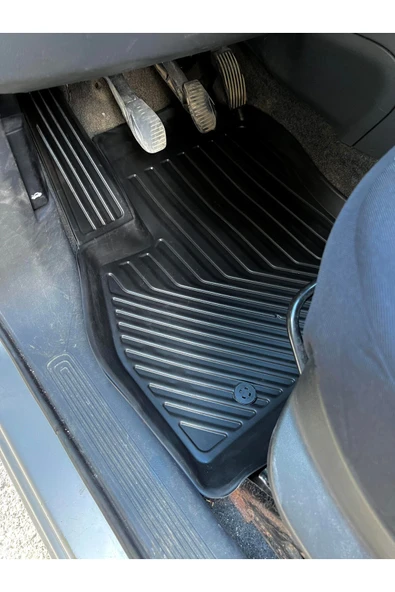 Black Gold Dacia Logan 3D Havuzlu Paspas 2012-2020 Kauçuk Rjn - Resim 4