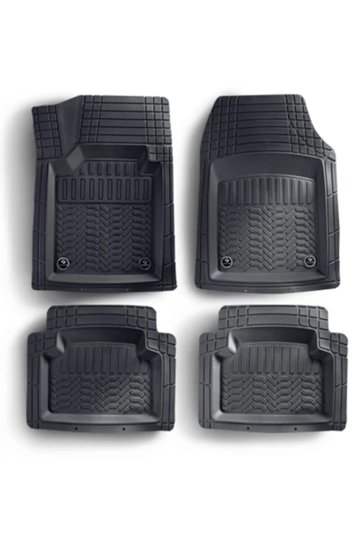 HLP Kia Rio Hatchback 2006-2010 Siyah 4d Zebra Oto Paspas ürün görseli