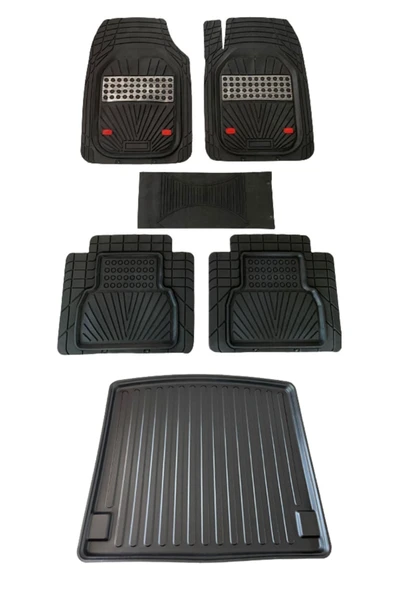 Gold Oto Aksesuar Hyundai I 20 Elite Pluss Üst 2021 Bagaj Havuzu+ Negro Karbon Oto Paspas Seti ürün görseli