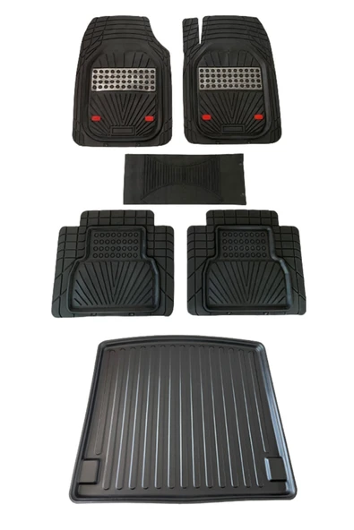 Gold Oto Aksesuar Kıa Sportage Suv 2010 - 2015  Uyumlu Bagaj Havuzu+ Negro Karbon Oto Paspas Seti ürün görseli