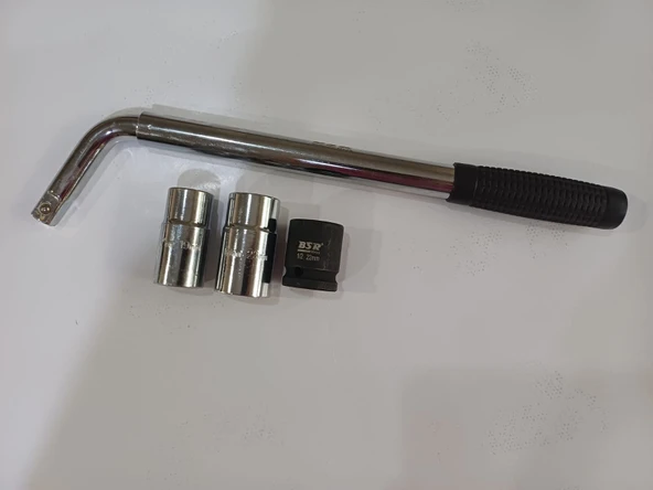 Teleskopik Bijon Anahtarı, 1/2 17/19 - 21/23 Ve 22 Kısa Lokma ürün görseli