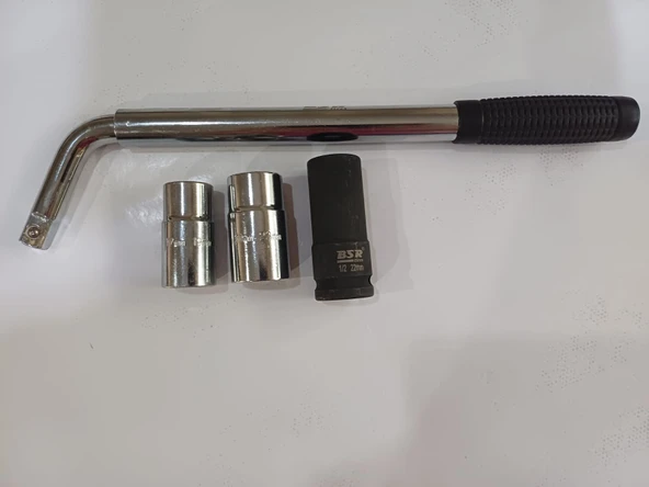 Teleskopik Bijon Anahtarı, 1/2 17/19 - 21/23 Ve 22 Uzun Lokma ürün görseli