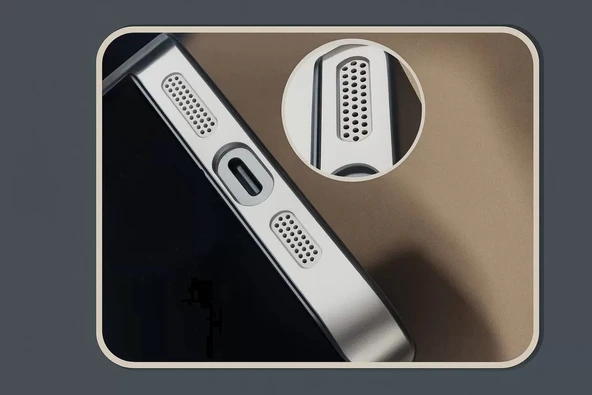 İphone 14 Pro Max Kılıf Kamera Korumalı Magsafe Colourl Mavi - Resim 3