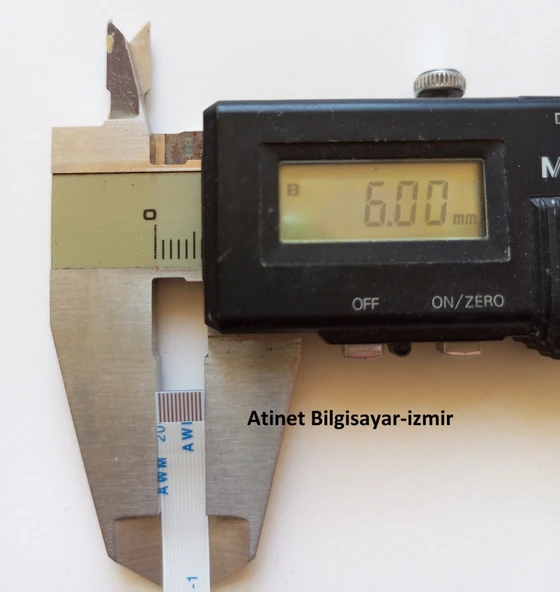 Awm 20624 80C 60V Vw 1 Flex Kablo 11 Pin 20Cm  uçlar ters yüzde 11-0.5-20B - Resim 2