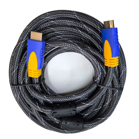 Hdmı erkek erkek örgülü kablo hdmi 1080p v1.4 örgülü kablo 7m ürün görseli 1