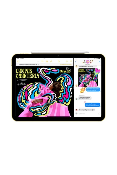 iPad 11. Nesil Wi-Fi 128 GB 11" MD3Y4TU/A Gümüş Tablet - 4