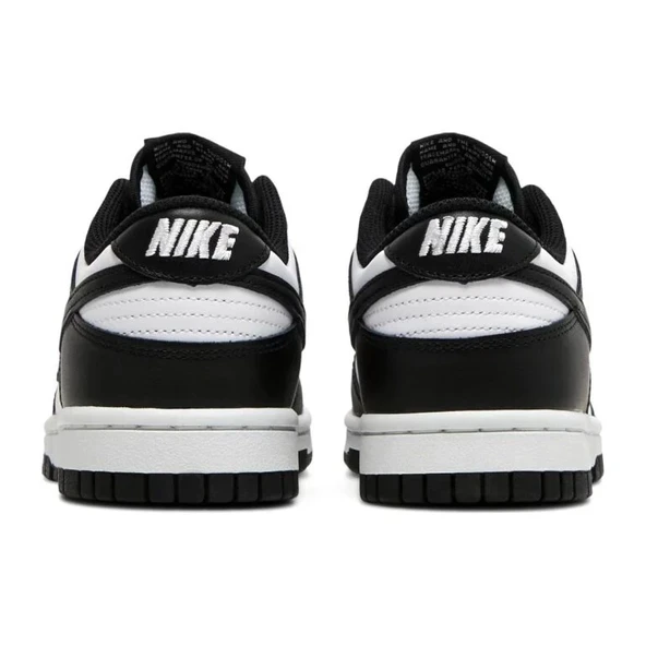 Nike Dunk Low Black White Unisex Spor Ayakkabı - 3
