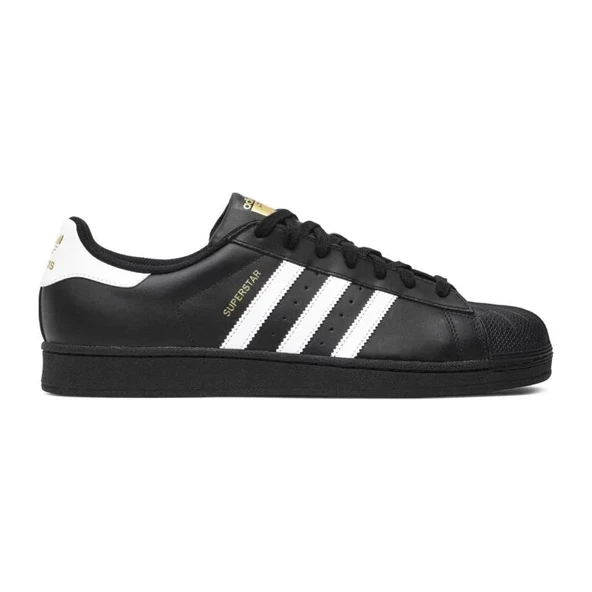 Adidas Superstar Black White Unisex Spor Ayakkabı ürün görseli