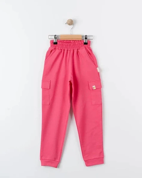 Unisex %100 Pamuk Oversize Kargo Cepli Pantolon - 2