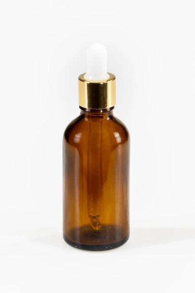 Cam Damalıkl ıAmber Cam 50 ml Boş - Yedek Şişe - 3