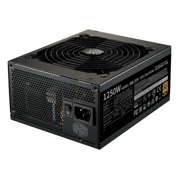 Cooler Master MWE V2 1250W 80+ Altın Modüler Güç Kaynağı - Resim 3