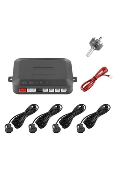 Le Moins Cher Seat Toledo Dijital Ekranlı Araç Park Sensörü Ses İkazlı Siyah Renk ürün görseli 1