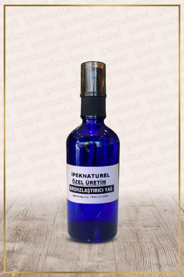Özel Üretim Bronzlaştırıcı Yağ Karışımı 100 ml - 2