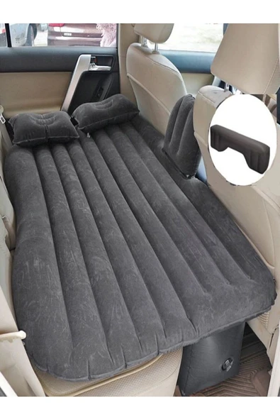 DEANB Şişme Yatak Arka Koltuk İçin 2 Adet Yastıklı, Araç İçi Yatak - Resim 6