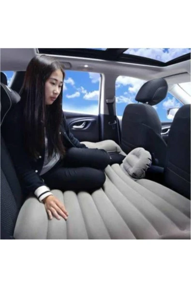 Realindirim Araç İçi Şişme Yatak Elektrikli Çakmaklık Pompa Yastık Tamir Seti - Resim 3