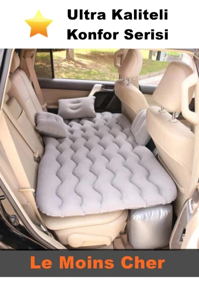 Le Moins Cher Seat Ateca Şişme Yatak Araba Ve Kamp Yatağı Çanta Elektrikli Pompa Tamir Kiti Ve Yastıklı Yatak Seti - 3