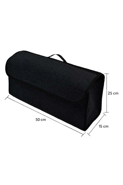 Le Moins Cher Rover Comfort Bagaj Düzenleyici Çanta Organizer Toparlayıcı Keçe Bagaj Çantası Siyah - Resim 3