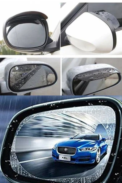 Le Moins Cher Kış Seti Ayna Yağmur Kaydırıcı Film + Yağmur Koruyucu Muhafaza ürün görseli