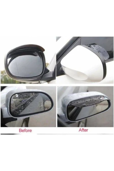 Le Moins Cher Kış Seti Ayna Yağmur Kaydırıcı Film + Yağmur Koruyucu Muhafaza - Resim 8