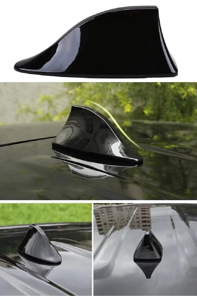 Le Moins Cher Suzuki Xl-7 Elektrikli Shark Köpek Balığı Anten Siyah Balina Tavan Anteni - Resim 2