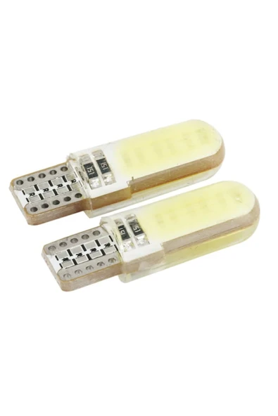 Le Moins Cher Tata Indigo Silikon T10 Park Plaka Led Ampül Beyaz 2 Adet - 5